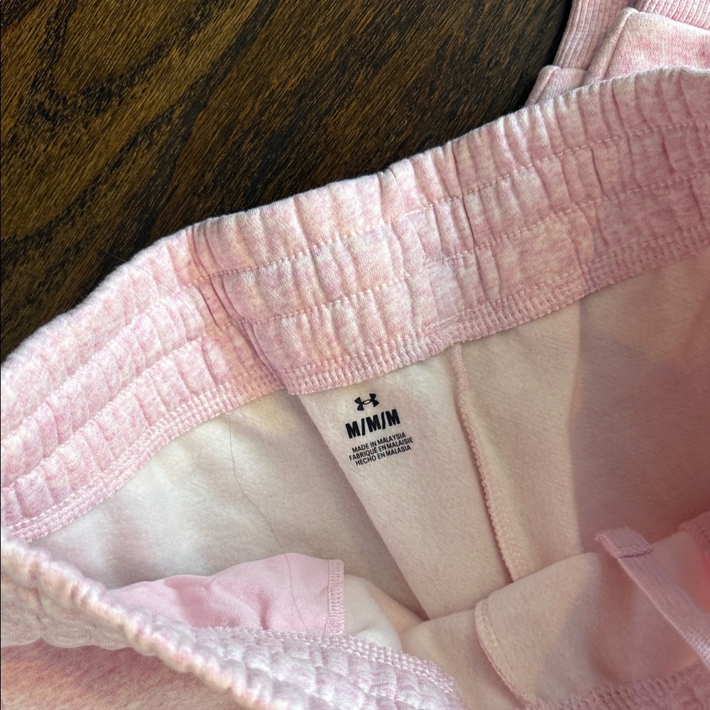 Under Armour woman’s Pink Jogger Pants athletic NEW - Picture 5 of 6